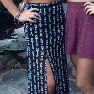 Forever 21 skirt with slits on both sides